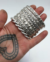 Vintage Numi Olive Juniper Stacker Cuff M/L
