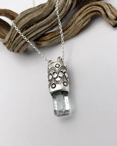 Aquamarine Oasis Talisman Necklace