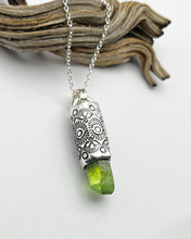 Peridot Prickly Pear Talisman Necklace