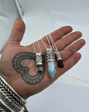 Aquamarine Mojave/Star Talisman Necklace