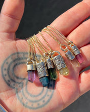🏳️‍🌈Yellow Apatite Arroyo 14k Gold Talisman Necklace