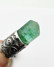 Jaba Green Tourmaline Tourmaline Mojave Eye Talisman Necklace
