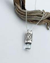 Aquamarine Mojave/Star Talisman Necklace