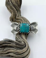 Vintage Taylor Best Silversmithing Royston Turquoise Cuff M/L
