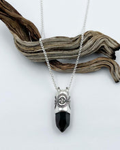Lake George Smoky Quartz Portal Talisman Necklace
