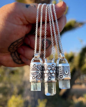 Aquamarine Oasis Talisman Necklace