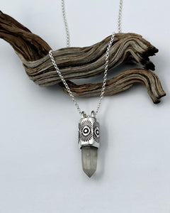 Colorado Citrine Tumbleweed Talisman Necklace