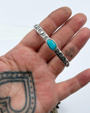 Sierra Bella Turquoise Eye Heavyweight Stacker Cuff S/M***