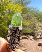 Peridot Prickly Pear Talisman Necklace