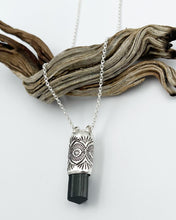 Black Tourmaline Mojave Peyote Talisman Necklace