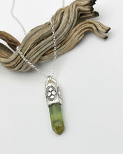 Green Tourmaline Oasis Talisman Necklace