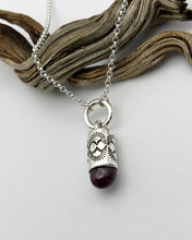 Ruby Oasis O Ring Talisman Necklace