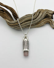 Pink Tourmaline Monsoon Talisman Necklace