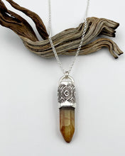 Zambian Citrine Mojave Peyote Talisman Necklace