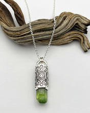 Peridot Prickly Pear Talisman Necklace