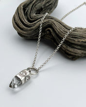 Tibetan Quartz Eye O Ring Talisman Necklace