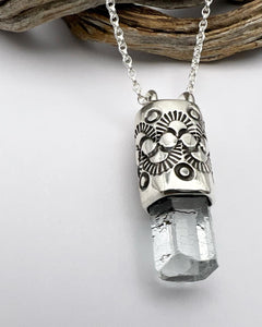 Aquamarine Oasis Talisman Necklace