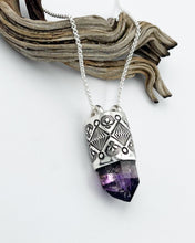 Zambian Smoky Amethyst Arroyo Talisman Necklace