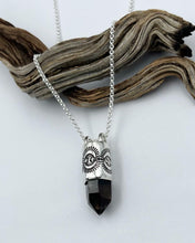 Lake George Smoky Quartz Portal Talisman Necklace