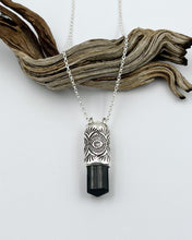 Black Tourmaline Mojave Peyote Talisman Necklace