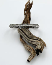 Heavyweight Triangle Wire Arroyo Hand Stamped Cuff XS