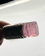 Pink Tourmaline Big Eye Talisman Necklace