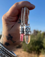 🏳️‍🌈Pink Tourmaline Tumbleweed Talisman Necklace