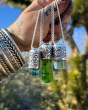 Brazilian Blue Tourmaline Oasis Talisman Necklace