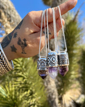 Namibian Amethyst Talisman Necklace