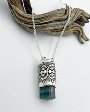 Brazilian Blue Tourmaline Oasis Talisman Necklace
