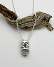 Tibetan Quartz Mesquite Talisman Necklace