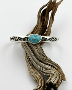 Dry Creek Turquoise Mojave Stacker Cuff XS