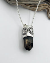 Smoky Quartz Eye Talisman Necklace