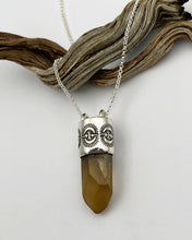 Zambian Window Citrine Portal Talisman Necklace