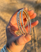 Sterling Silver Bangle Set M/L