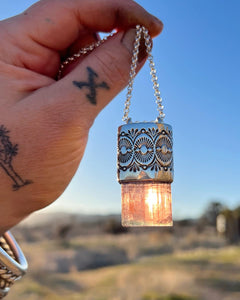 Hematite Quartz Talisman Necklace