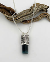 Blue Tourmaline Arroyo Talisman Necklace