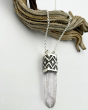 Lavender Kunzite Agave Talisman Necklace