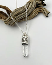 Singing Quartz New Eye Talisman Necklace