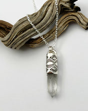 Tibet Quartz Eye/Fan Talisman Necklace