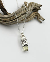 Yellow Apatite Eye Talisman Necklace