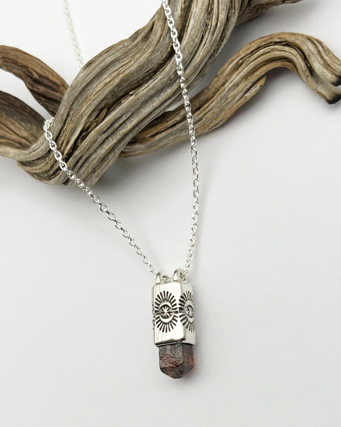 Zircon Portal Talisman Necklace