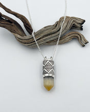 Mango Quartz Arroyo Talisman Necklace