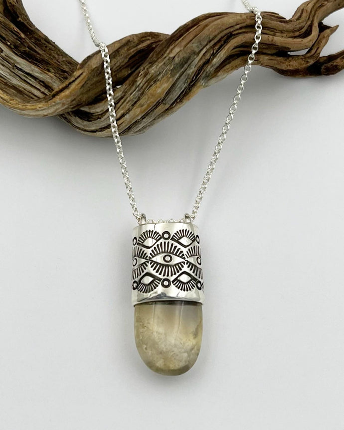 Citrine Talisman Necklace