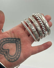 Cable Twist Stacker Cuff XS