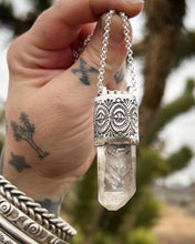 Enhydro Smoky Quartz Desert Portal Talisman Necklace