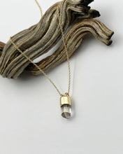 Topaz 14k Gold Talisman Necklace