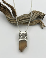 Window Citrine Palmas Talisman Necklace