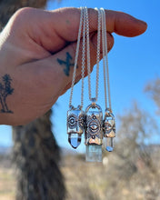 Topaz Eye Talisman Necklace
