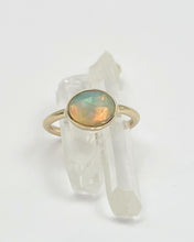 Welo Opal 14k Gold Ring 7